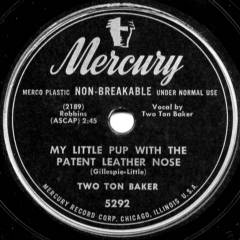 My Little Pup with the Patent Leather Nose record label