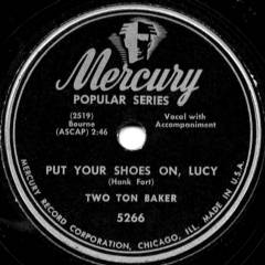 Put Your Shoes On, Lucy record label